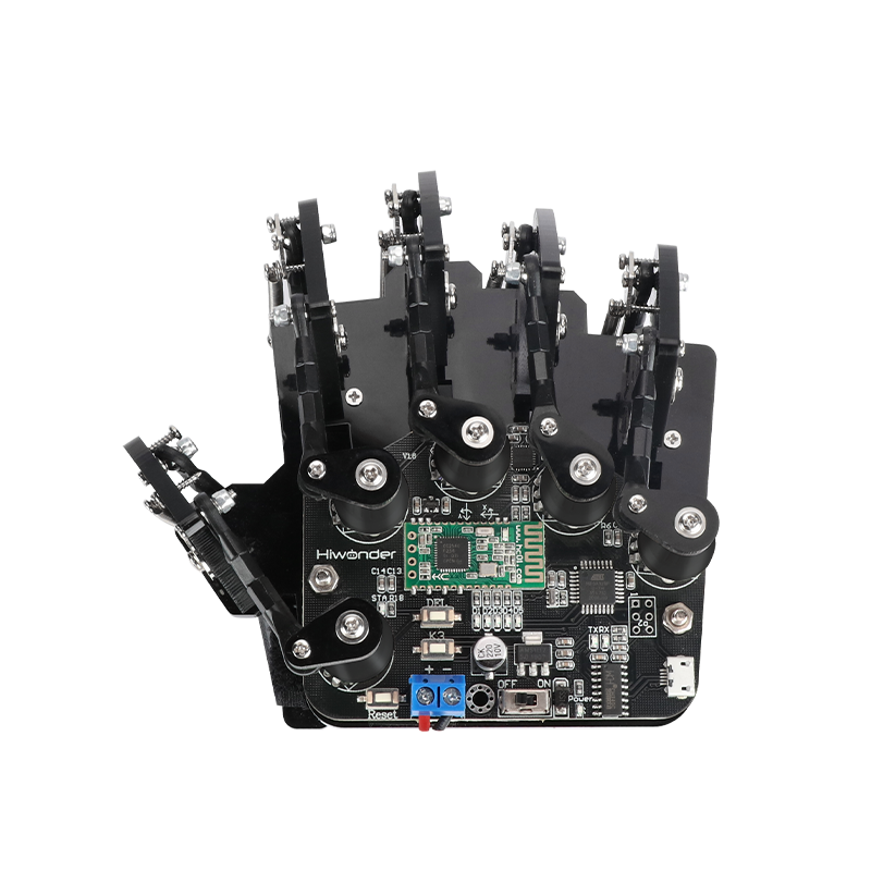 Hiwonder Wireless Glove Open-source Somatosensory Mechanical Glove for Robot Control Hiwonder Wireless Glove Open-source Somatosensory Mechanical Glove for Robot Control